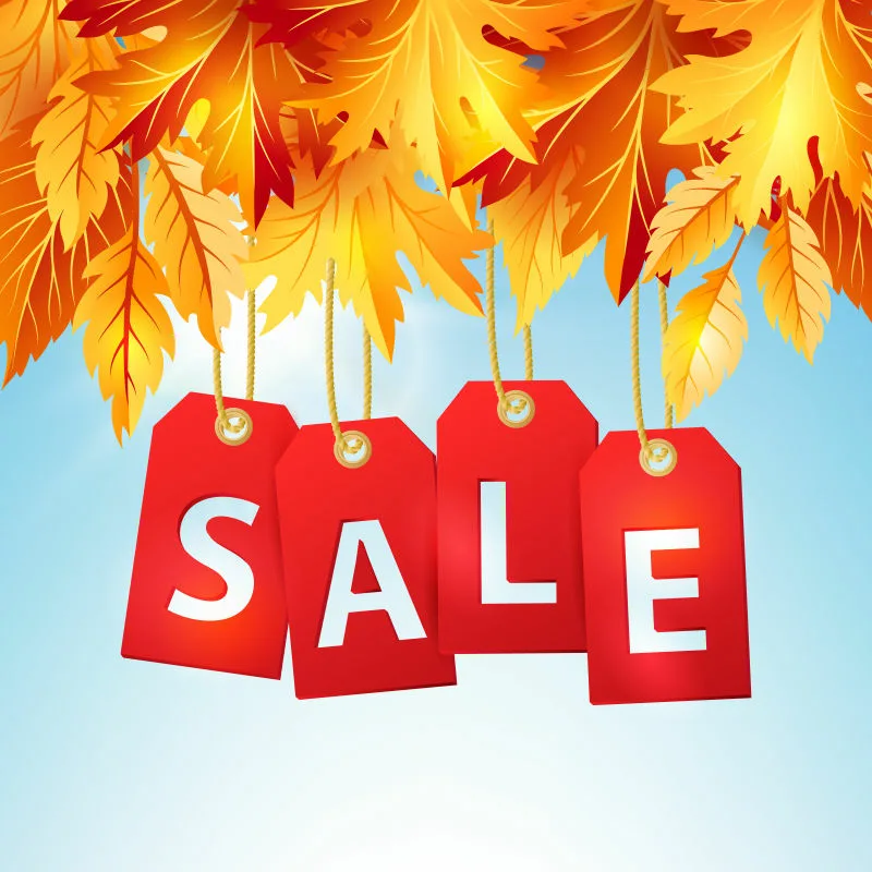 Осенний ценопад со скидками до 77%
