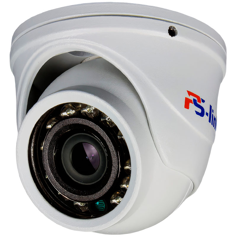 Купольная камера видеонаблюдения AHD 5Мп 1944P Ps-Link AHD305V антивандальная